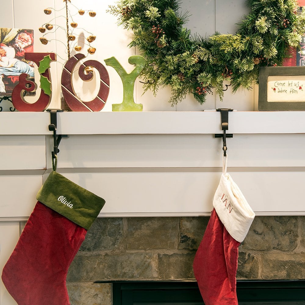✨Fireplace Stocking and Garland Hanger